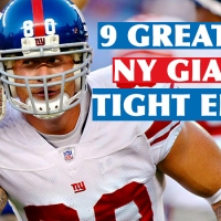 The 9 Greatest New York Giants Tight Ends Of All-Time